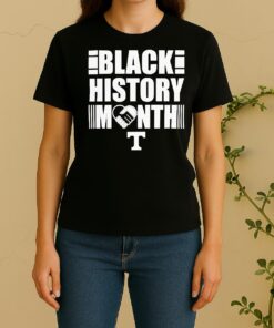 Officials Tennessee Volunteers Black History Month Logo Women Shirt