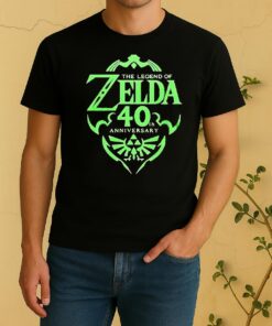 Officials The Legend Of Zelda 4Th Anniversary Shirt