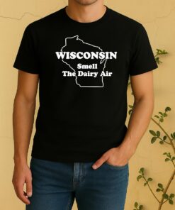 Officials The Wire Herc Wisconsin Smell The Dairy Air Shirt