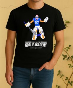 Officials Tre White Goalie Academy Zero Goals Allowed Zero Games Shirt