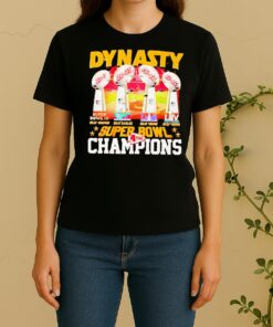 Officials Trophies Dynasty Super Bowl Champions 4 Time Women Shirt