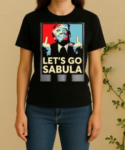 Officials Trump Lets Go Sabula Women Shirt