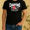 Officials Utah Utes 2025 Las Vegas Bowl Champions Football Field Shirt