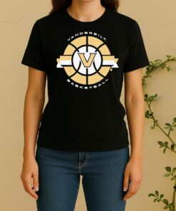 Officials Vanderbilt Basketball Circle Women Shirt