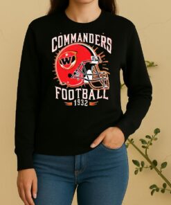 Officials Washington Commanders Football Helmet 1932 Sweater