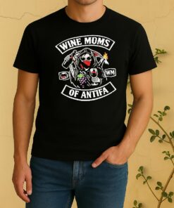 Officials Wine Moms Of Antifa Logo Shirt