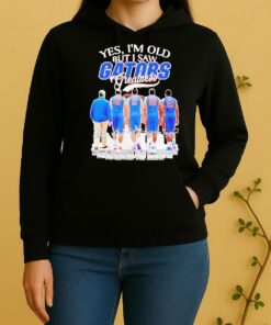 Officials Yes Im Old But I Saw Gators Greatness Team Players Unisex Hoodie