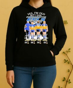 Officials Yes Im Old But I Saw Legends Parramatta Eels Greatness Skyline Signatures Unisex Hoodie