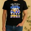 Officials Yes Im Old But I Saw Legends West Coast Eagles Greatness Skyline Signatures Shirt