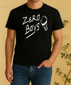 Officials Zero Boys Black Logo 2026 Shirt