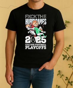 Ohio State Buckeyes Fuck The Hurricanes 2025 Cfp Mascot Shirt