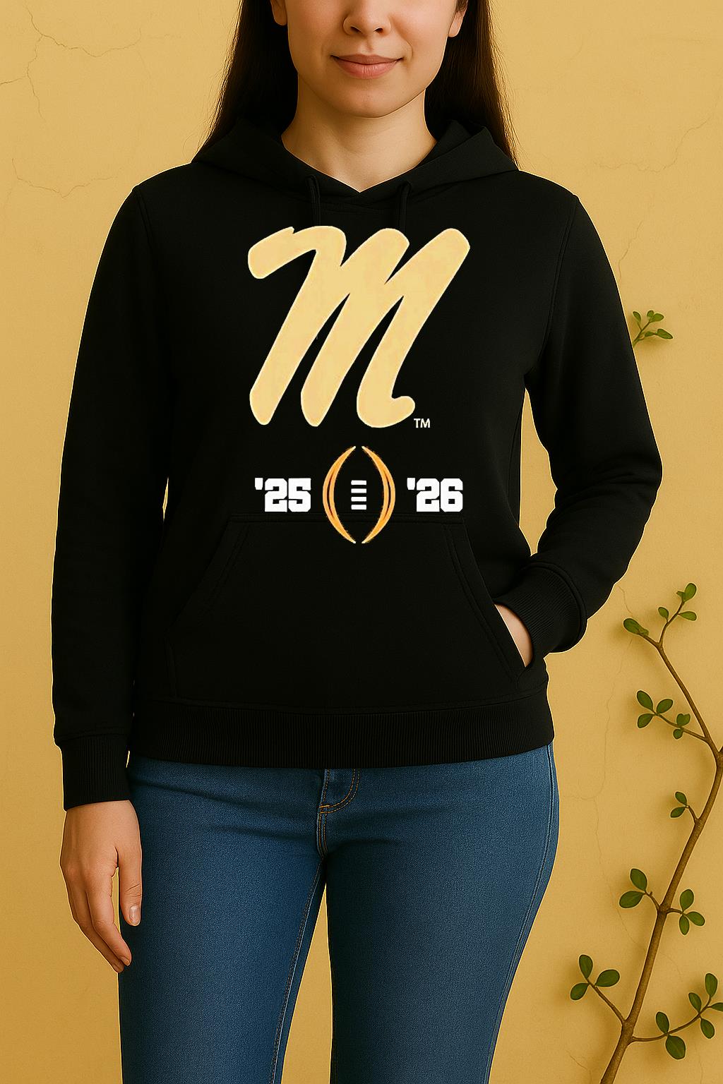 Ole Miss Rebels 2026 Cfp Logo Unisex Hoodie