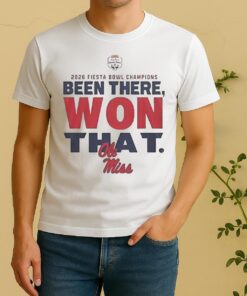 Ole Miss Rebels Fiesta Bowl Champions 2026 Shirt