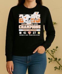 Pretty 2025 Cheez It Citrus Bowl Champions Texas Longhorns Vintage Sweater