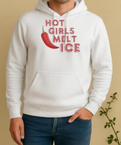 Pretty Hot Girls Melt Ice Unisex Hoodie