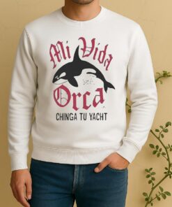 Pretty Mi Vida Orca Chinga Tu Yacht Sweater