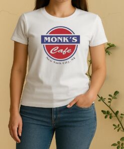 Pretty Monks Cafe New York City Ny Women Shirt