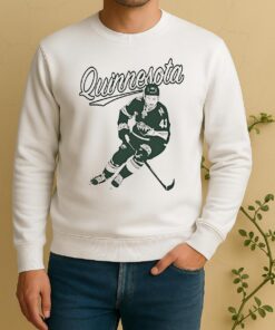 Quinn Hughes 43 Minnesota Wild Hockey Quinnesota Sweater