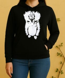 Sad Kitten Meme Standing Cat Vintage Unisex Hoodie