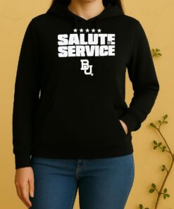Salute Service Baylor Bears Football Unisex Hoodie