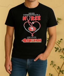 San Francisco 49Ers Football Never Underestimate A Nurse Who Understands Football And Loves Shirt