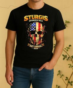 Sturgis American Flag Skull 86Th Anniversary 2026 Shirt