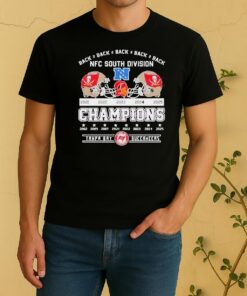 Tampa Bay Buccaneers Football Champions Nfc South Division 2025 Back 2 Back Shirt