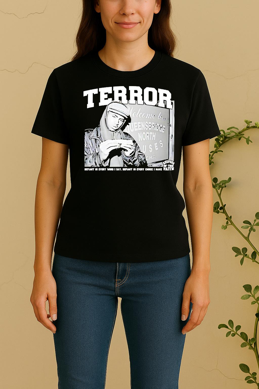 Terror Keepers Of The Faith Defiant In Every Word I Say Women Shirt