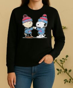 Texans Houston Outfit With Charlie Brown And Snoopy Of Peanuts Sweater