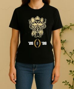 Texas Tech Football 2025 26 College Football Playoff Tee Women Shirt