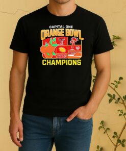 Texas Tech Red Raiders Orange Bowl Champions Ncaa 26 Shirt