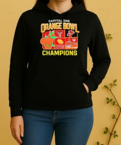 Texas Tech Red Raiders Orange Bowl Champions Ncaa 26 Unisex Hoodie