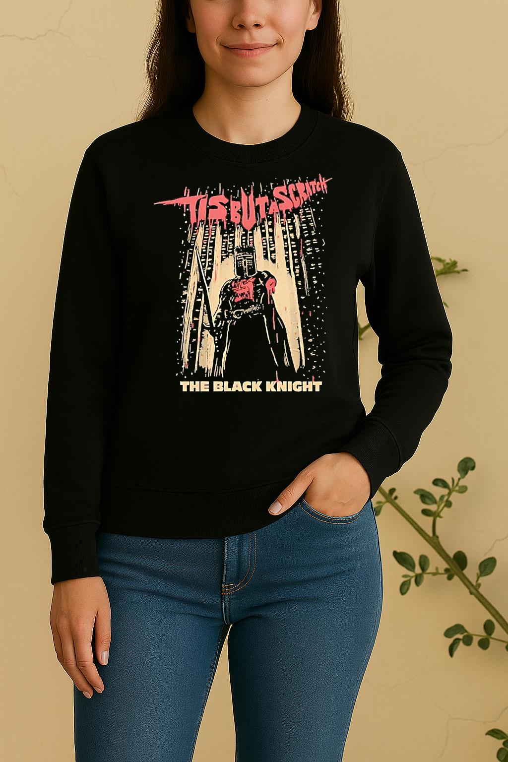 The Black Knight Crusader Vintage Sweater