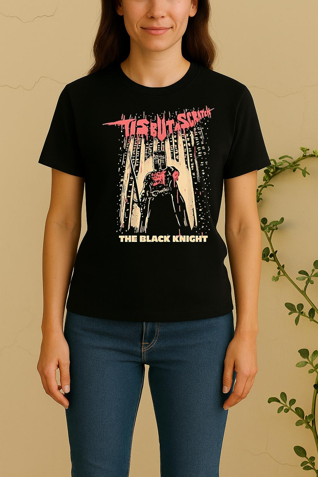 The Black Knight Crusader Vintage Women Shirt