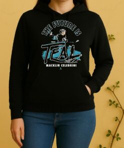 The Future Is Teal Macklin Celebrini Unisex Hoodie