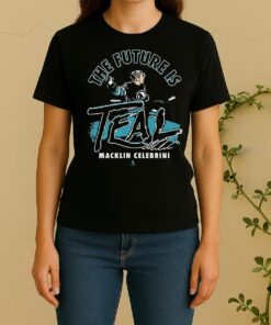 The Future Is Teal Macklin Celebrini Women Shirt