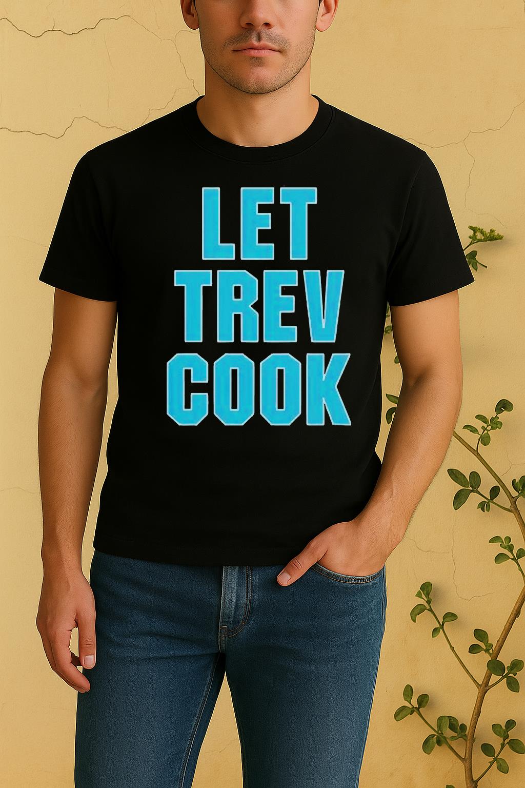 Trevor Lawrence Let Trev Cook Jacksonville Jaguars Shirt by Bino Shirt – Custom Graphic T-Shirt