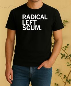 Trump Merry Christmas To All Radical Left Scum Shirt