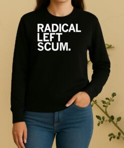 Trump Merry Christmas To All Radical Left Scum Sweater