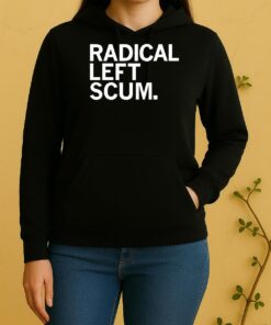 Trump Merry Christmas To All Radical Left Scum Unisex Hoodie