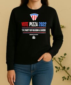 Vote Pizza 2022 The Party Of Reason And Cheese Sweater