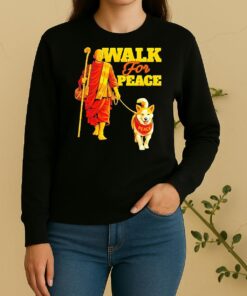 Walk For Peace Walking Monks And Aloka Dog Sweater