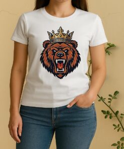 Wear The Crown Chicago Bear King Of The North Women Shirt