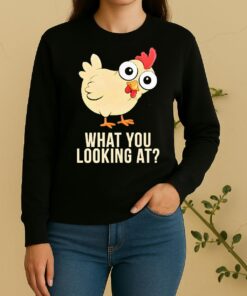 What You Looking At Chicken Sweater
