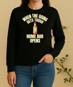 When The Going Gets Tough Home Bar Opens Home Beer Sweater