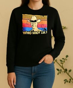Who Shot Jr Ewing Vintage Sweater