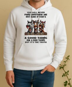 You Will Never Find Another Me Not Sure If Thats A Good Thing Or A Bad Thing But Its The Truth Unisex Hoodie