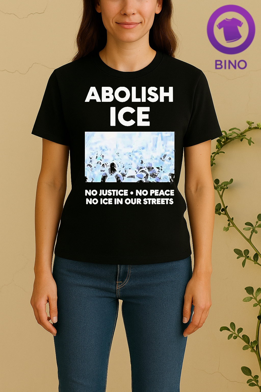 Abolish Ice No Justice No Peace No Ice In Our Streets Women Shirt
