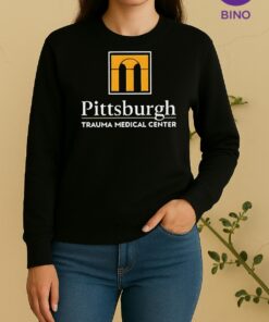 Nice Pittsburgh Trauma Medical Center Logo Sweater