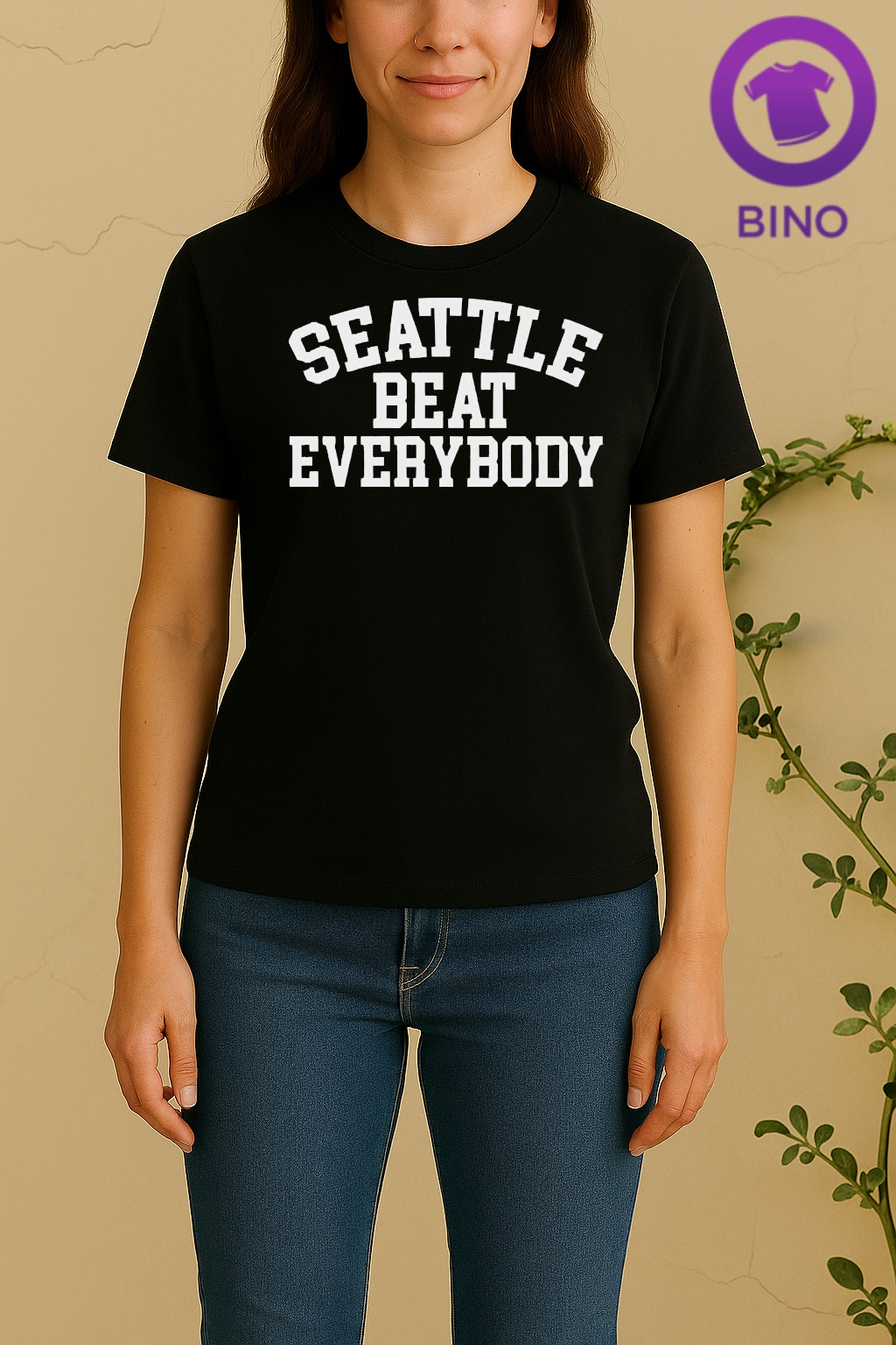 Nice Seattle Beat Everybody Women Shirt